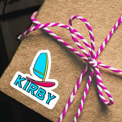 Kirby Sticker Windsurf Board Image