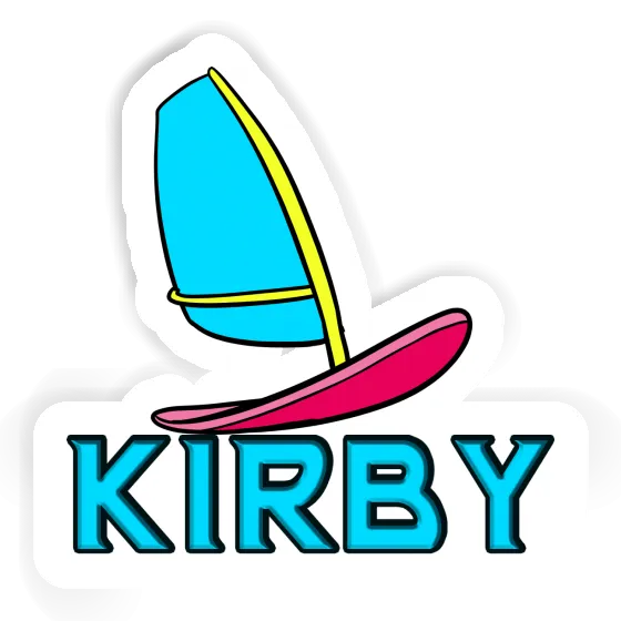 Kirby Sticker Windsurf Board Notebook Image