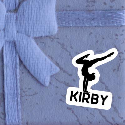 Sticker Yoga-Frau Kirby Gift package Image