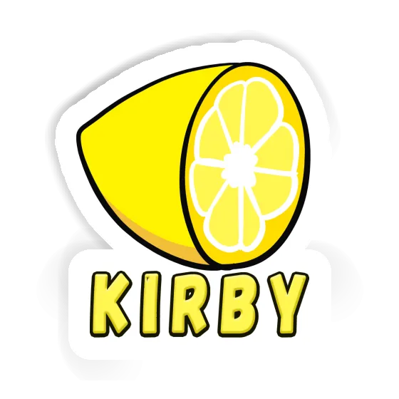 Kirby Sticker Zitrone Image