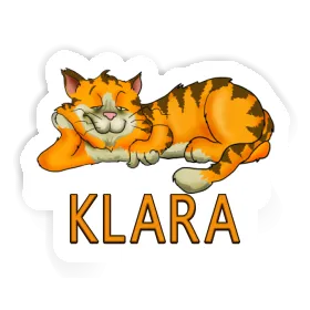 Autocollant Klara Chat Image