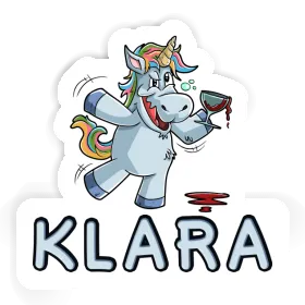 Weinhorn Sticker Klara Image