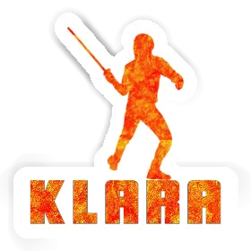 Autocollant Klara Escrimeur Image