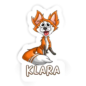 Sticker Klara Fox Image