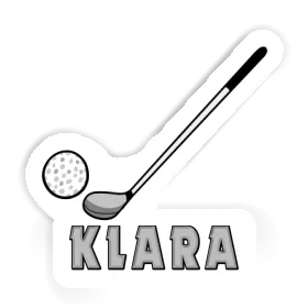 Klara Sticker Golf Club Image