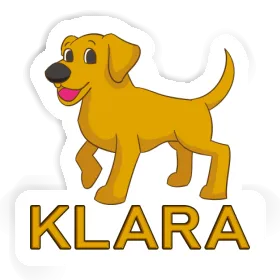 Sticker Klara Hund Image