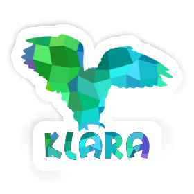 Klara Aufkleber Eule Image