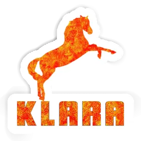 Horse Sticker Klara Image
