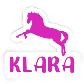 Klara Sticker Horse Image