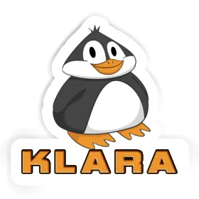 Fat Penguin Sticker Klara Image