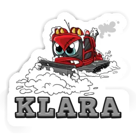 Autocollant Klara Véhicule de piste Image