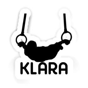 Klara Autocollant Gymnaste aux anneaux Image