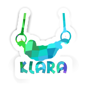 Klara Autocollant Gymnaste aux anneaux Image