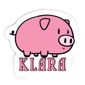 Sticker Pig Klara Image