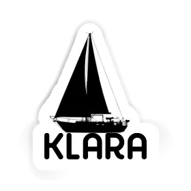 Autocollant Klara Voilier Image