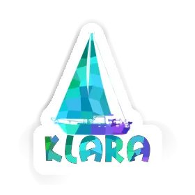 Autocollant Klara Voilier Image