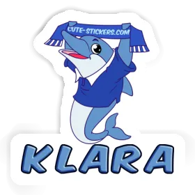 Sticker Klara Dolphin Image