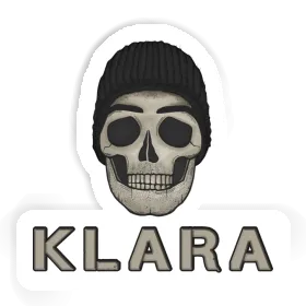 Sticker Klara Skull Image