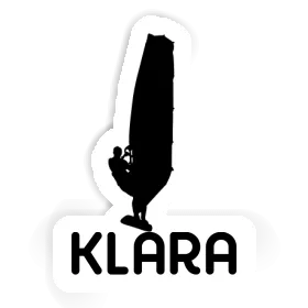 Klara Sticker Windsurfer Image
