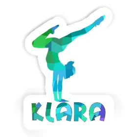 Yoga Woman Sticker Klara Image