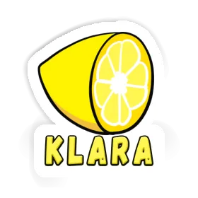 Sticker Zitrone Klara Image