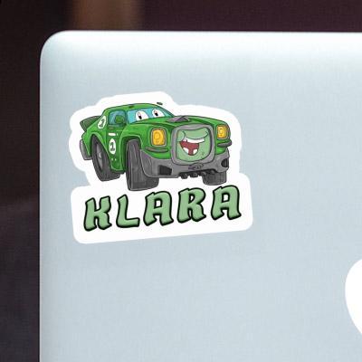 Aufkleber Klara Rennauto Laptop Aufkleber Klara Rennauto Laptop Image