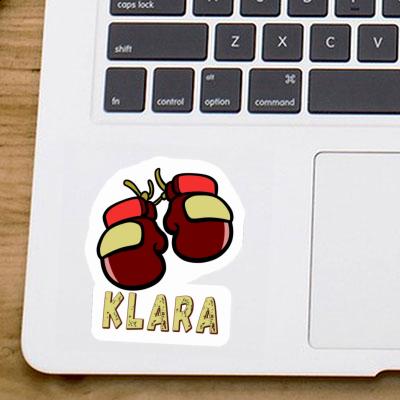 Sticker Boxhandschuh Klara Laptop Sticker Boxhandschuh Klara Laptop Image