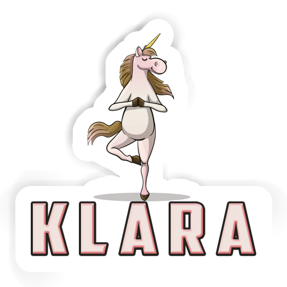 Klara Sticker Unicorn Klara Sticker Unicorn Image