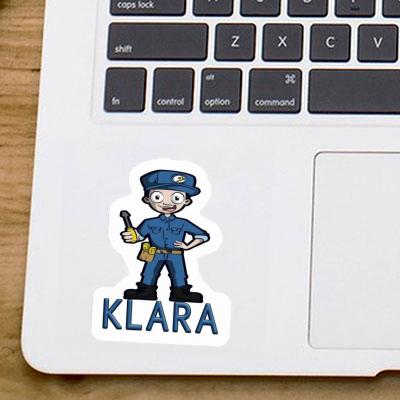 Autocollant Électricien Klara Laptop Image
