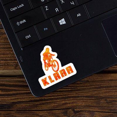 Sticker Freeride Biker Klara Image
