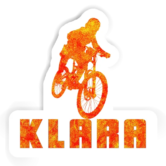 Freeride Biker Aufkleber Klara Freeride Biker Aufkleber Klara Image