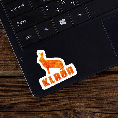 Rabbit Sticker Klara Notebook Image
