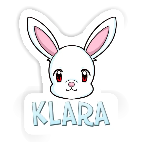 Sticker Klara Rabbithead Laptop Image