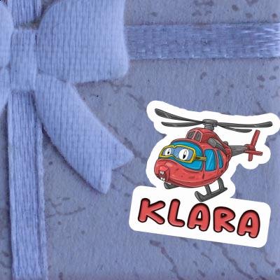 Aufkleber Helikopter Klara Laptop Image