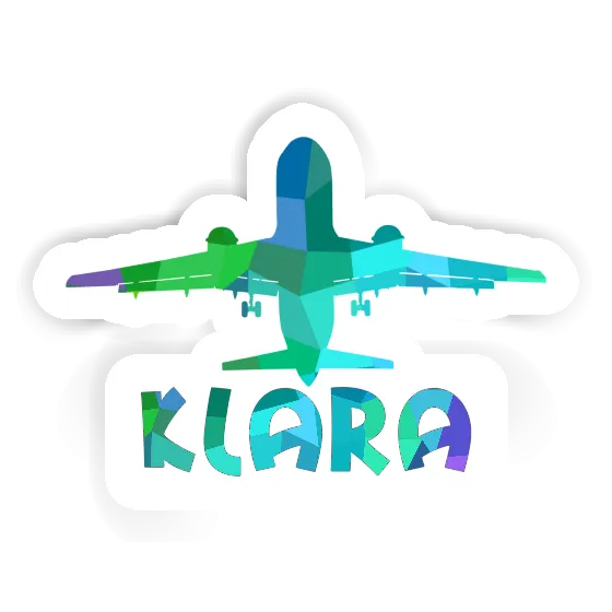 Aufkleber Klara Jumbo-Jet Notebook Aufkleber Klara Jumbo-Jet Gift package Image
