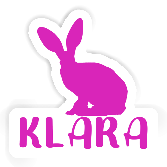 Rabbit Sticker Klara Notebook Rabbit Sticker Klara Notebook Image