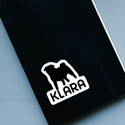 Aufkleber Klara Mops Gift package Image