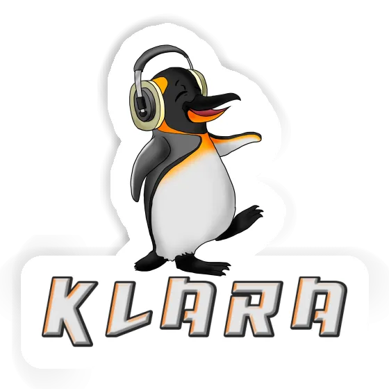 Autocollant Klara Pingouin musicien Laptop Autocollant Klara Pingouin musicien Laptop Image