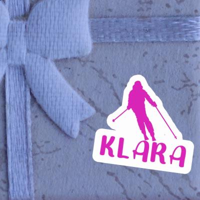 Autocollant Skieuse Klara Image