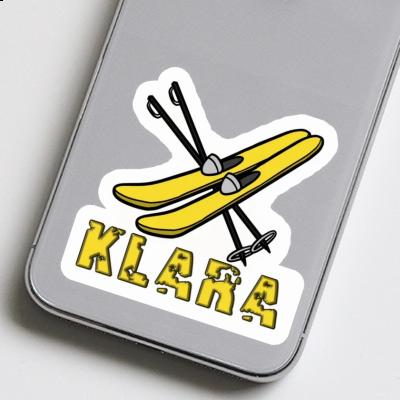 Sticker Klara Ski Notebook Sticker Klara Ski Gift package Image