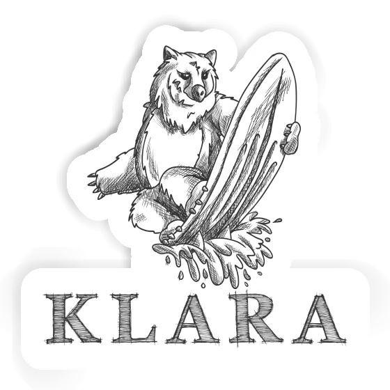 Sticker Klara Surfer Gift package Image