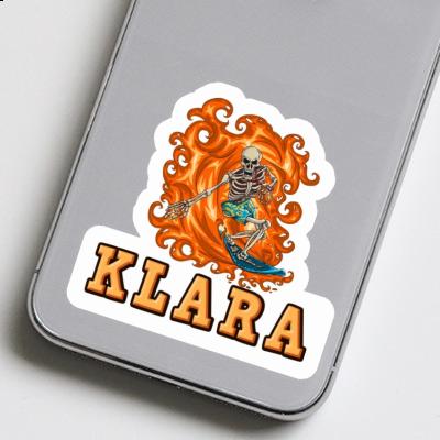 Surfer Sticker Klara Laptop Surfer Sticker Klara Laptop Image