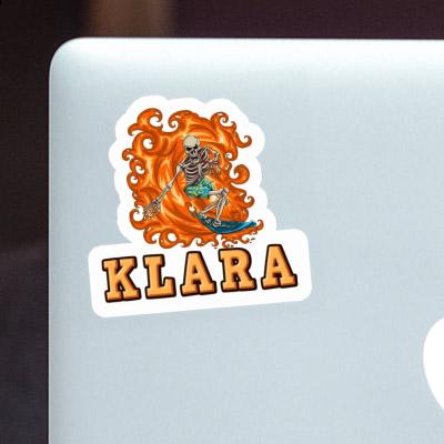 Surfer Sticker Klara Notebook Surfer Sticker Klara Gift package Image