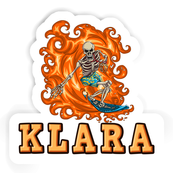 Surfer Sticker Klara Notebook Surfer Sticker Klara Notebook Image