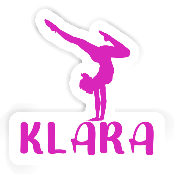 Yoga Woman Sticker Klara Gift package Image