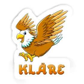 Sticker Kläre Eagle Image