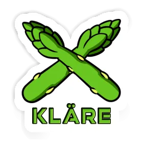 Sticker Kläre Asparagus Image
