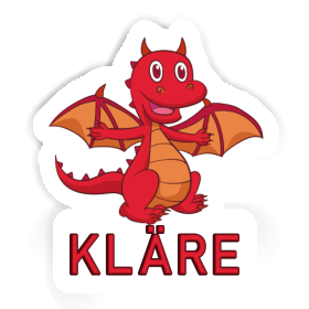 Sticker Kläre Baby Dragon Image
