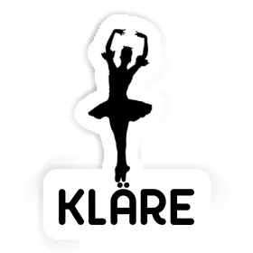 Autocollant Ballerine Kläre Image
