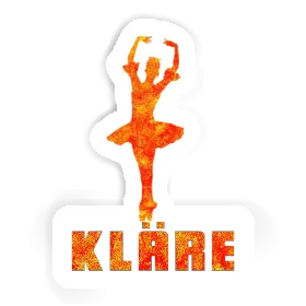 Ballerine Autocollant Kläre Image